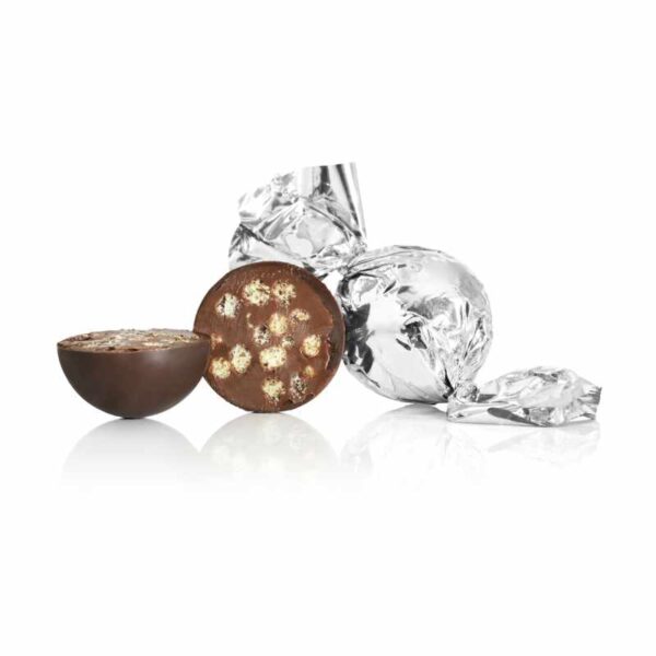 Fyldt Chokoladekugle - Sølv