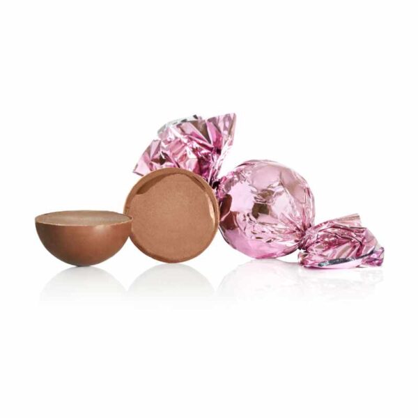 Fyldt Chokoladekugle - Lyserød